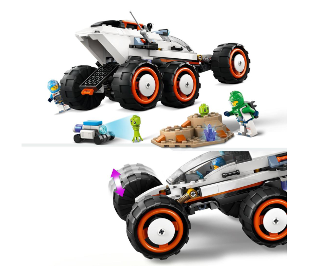 LEGO City 60431 Kosmiczny łazik i badanie życia w kosmosie - 1203378 - zdjęcie 4